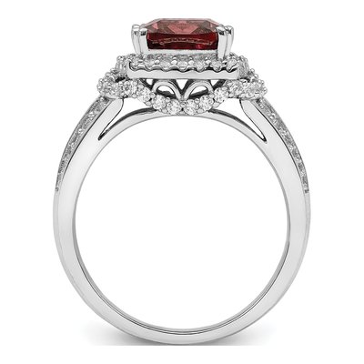 Sterling Silver CZ Ring – view 3