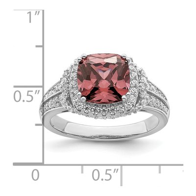 Sterling Silver CZ Ring – view 4