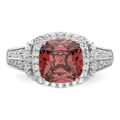 Sterling Silver CZ Ring – view 6
