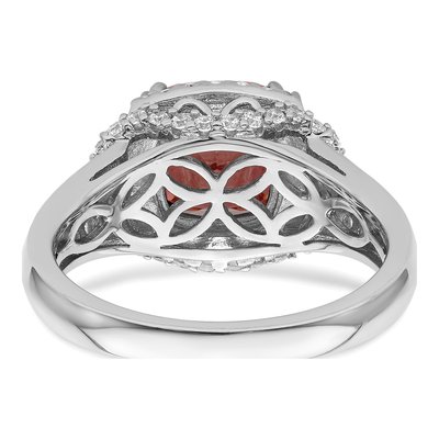 Sterling Silver CZ Ring – view 7