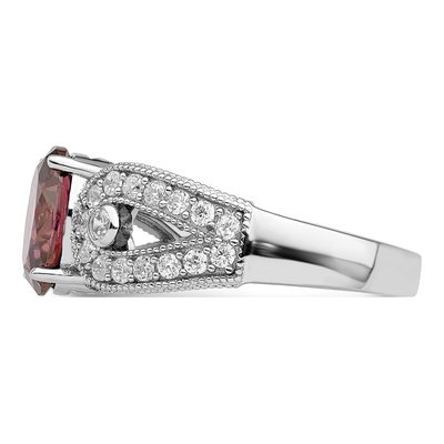 Sterling Silver CZ Ring – view 5