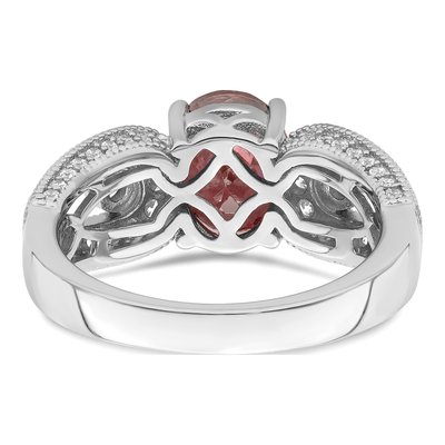 Sterling Silver CZ Ring – view 7