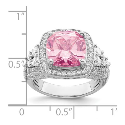 Sterling Silver CZ Ring – view 4