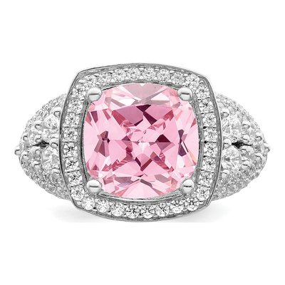 Sterling Silver CZ Ring – view 6