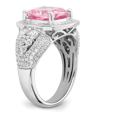 Sterling Silver CZ Ring – view 8