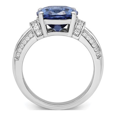 Sterling Silver CZ Ring – view 3