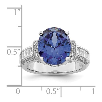 Sterling Silver CZ Ring – view 4