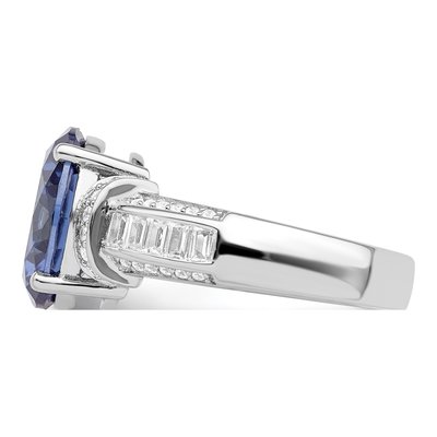 Sterling Silver CZ Ring – view 5