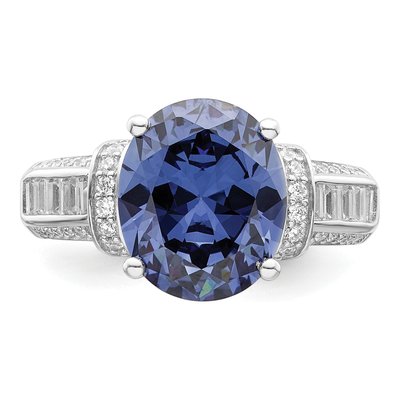 Sterling Silver CZ Ring – view 6
