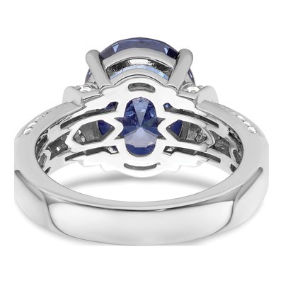 Sterling Silver CZ Ring – view 7
