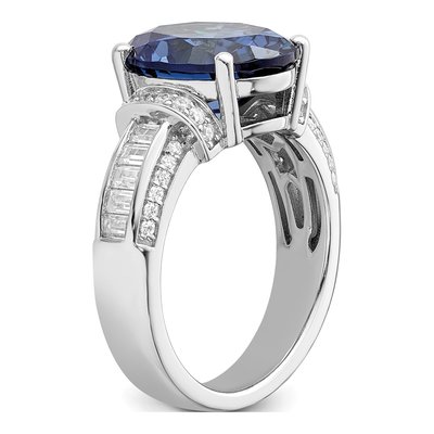 Sterling Silver CZ Ring – view 8