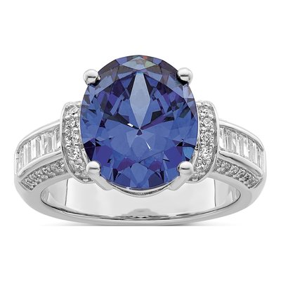 Sterling Silver CZ Ring