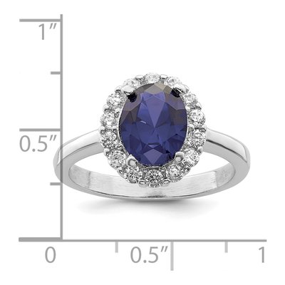 Sterling Silver CZ Clear Ring – view 4
