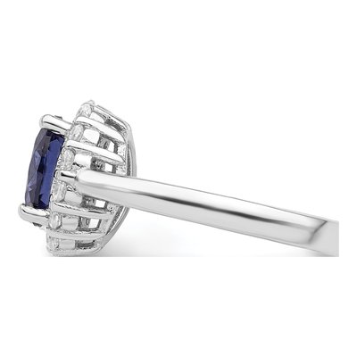 Sterling Silver CZ Clear Ring – view 5