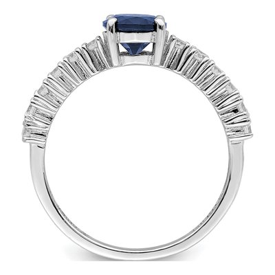 Sterling Silver CZ Ring – view 3