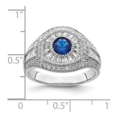 Sterling Silver CZ Ring – view 4