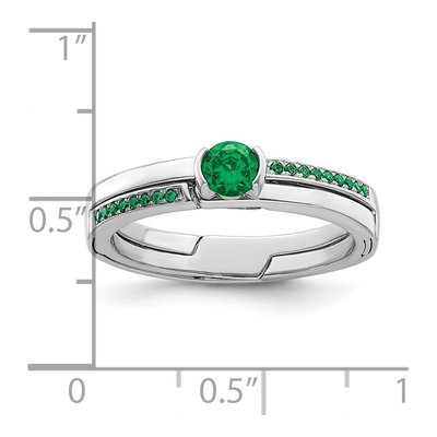Sterling Silver CZ Ring – view 4