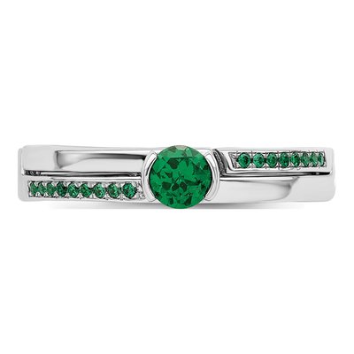 Sterling Silver CZ Ring – view 6