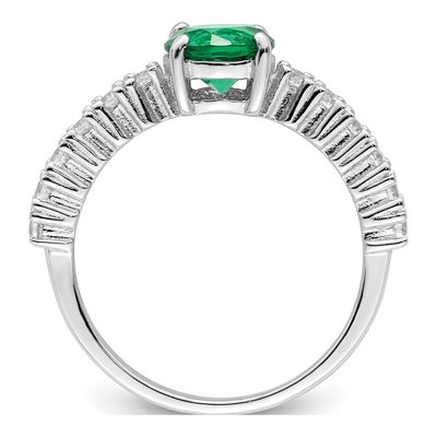 Sterling Silver CZ Ring – view 3