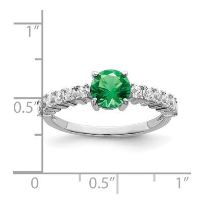 Sterling Silver CZ Ring – view 4