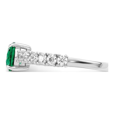 Sterling Silver CZ Ring – view 5