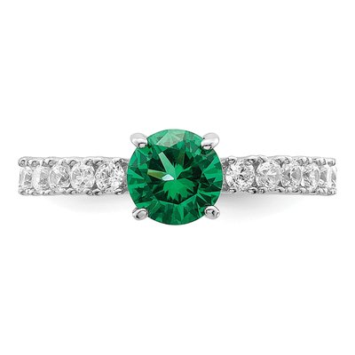 Sterling Silver CZ Ring – view 6