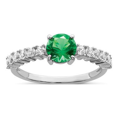 Sterling Silver CZ Ring