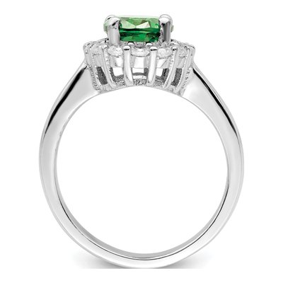 Sterling Silver CZ Ring – view 3