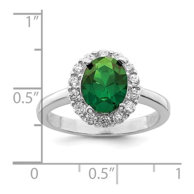 Sterling Silver CZ Ring – view 4