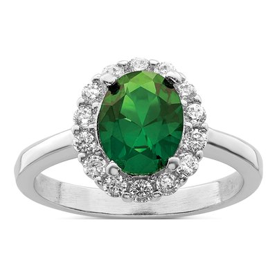 Sterling Silver CZ Ring