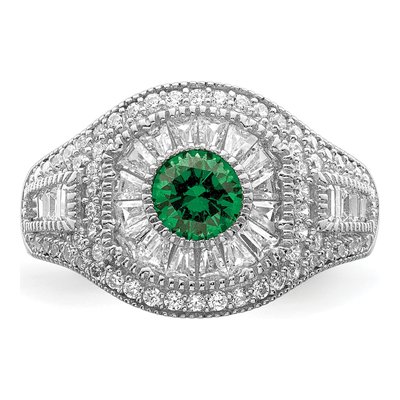 Sterling Silver CZ Ring – view 6