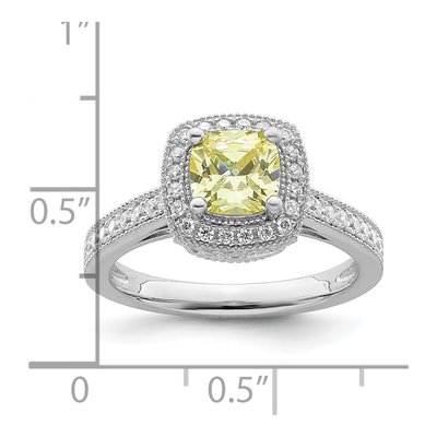 Sterling Silver CZ Ring – view 4