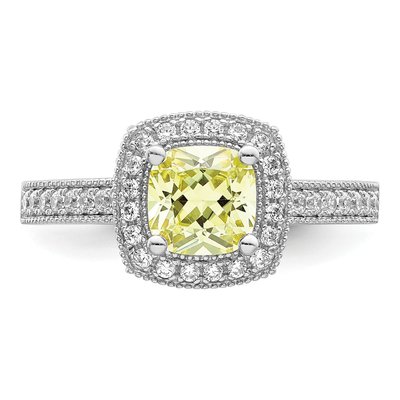 Sterling Silver CZ Ring – view 6