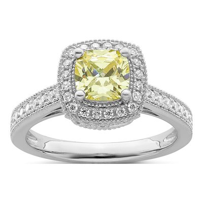 Sterling Silver CZ Ring