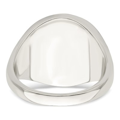 Men's Sterling Silver Enameled Cross Ring – view 7
