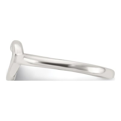 Sterling Silver Heart Toe Ring – view 4
