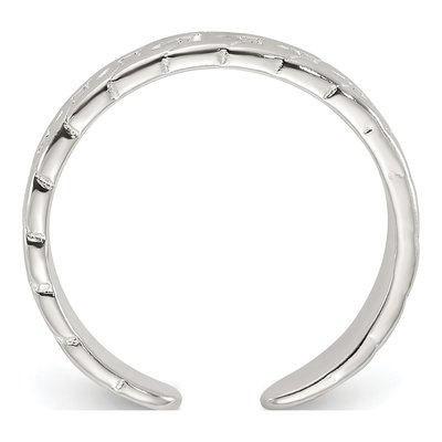 Sterling Silver Toe Ring Set of 3 – view 5