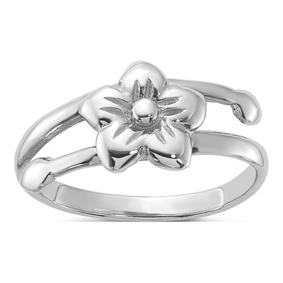 Sterling Silver Flower Ring