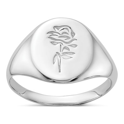 Sterling Silver Signet Ring