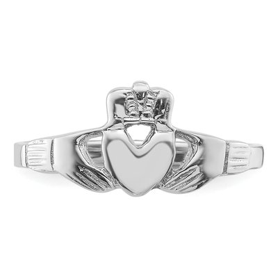 Sterling Silver Claddagh Ring – view 4