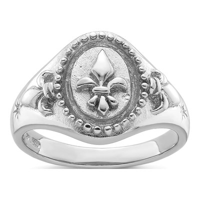 Sterling Silver Fleur de Lis Ring