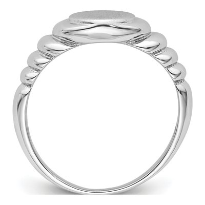 Sterling Silver Signet Ring – view 3