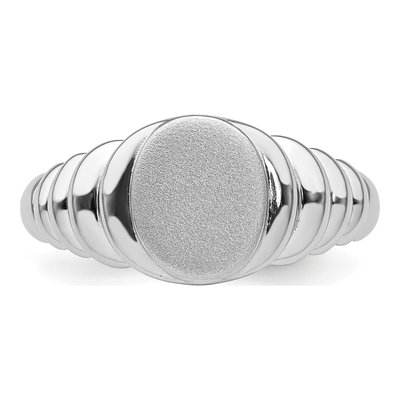 Sterling Silver Signet Ring – view 5