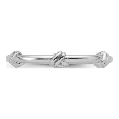 Sterling Silver Knot Ring – view 4