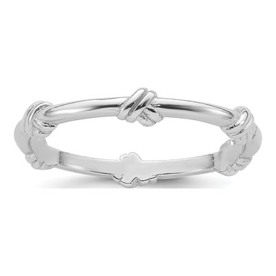 Sterling Silver Knot Ring