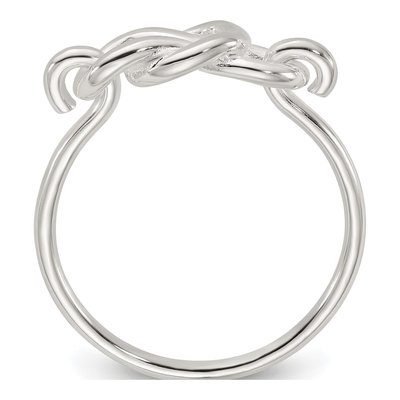 Sterling Silver Fancy Knot Ring – view 3