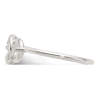 Sterling Silver Fancy Knot Ring – view 4