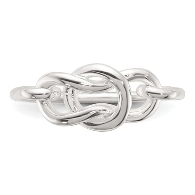 Sterling Silver Fancy Knot Ring – view 5