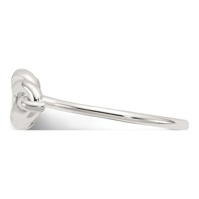 Sterling Silver Fancy Knot Ring – view 4