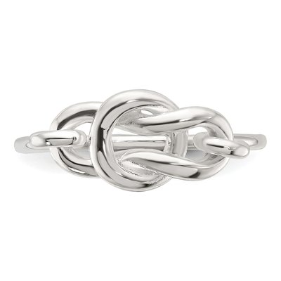 Sterling Silver Fancy Knot Ring – view 5